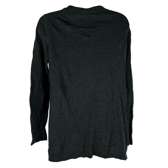 J.Jill Women's Black Cardigan Sweater Size Small Button-Down Pockets - Picture 2 of 5